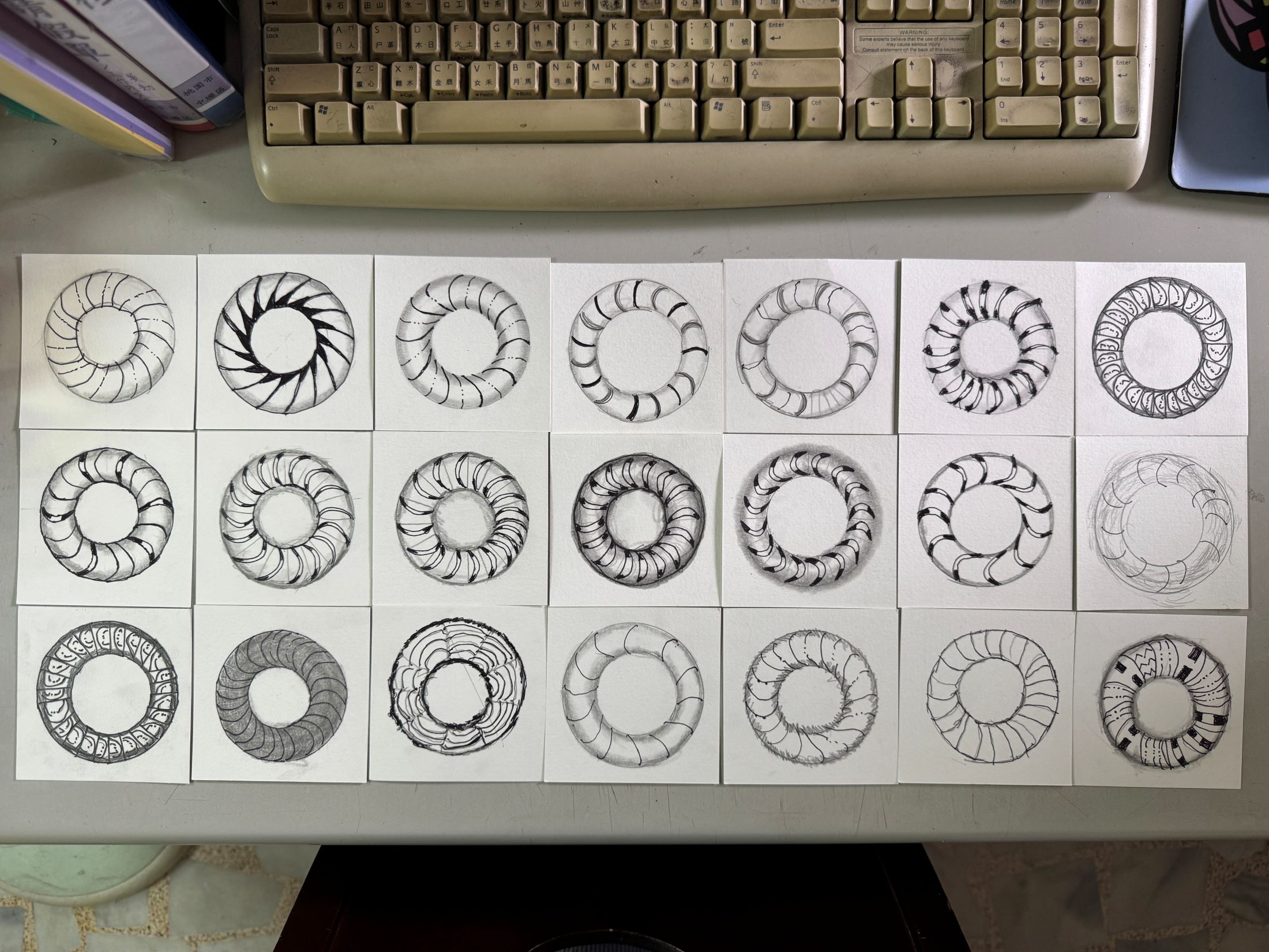 心靈伴侶~禪繞畫(標題圖檔)